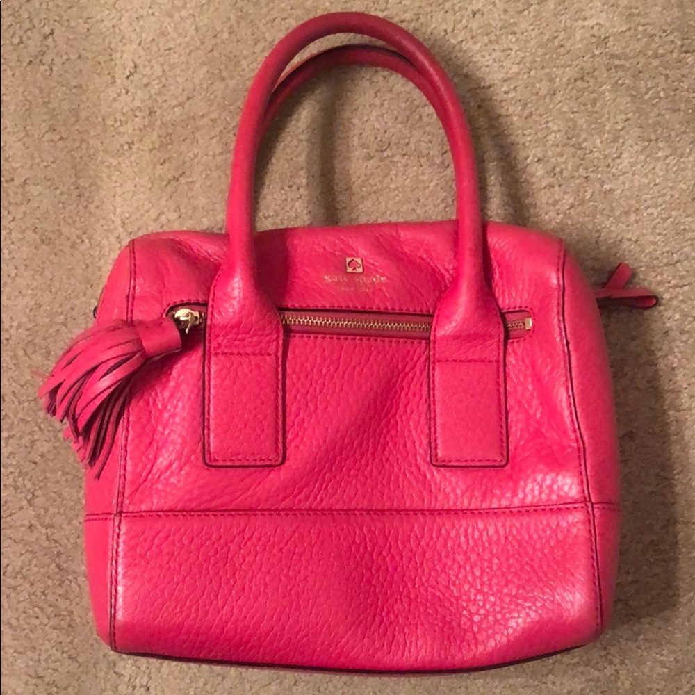 Hot pink Kate Spade purse